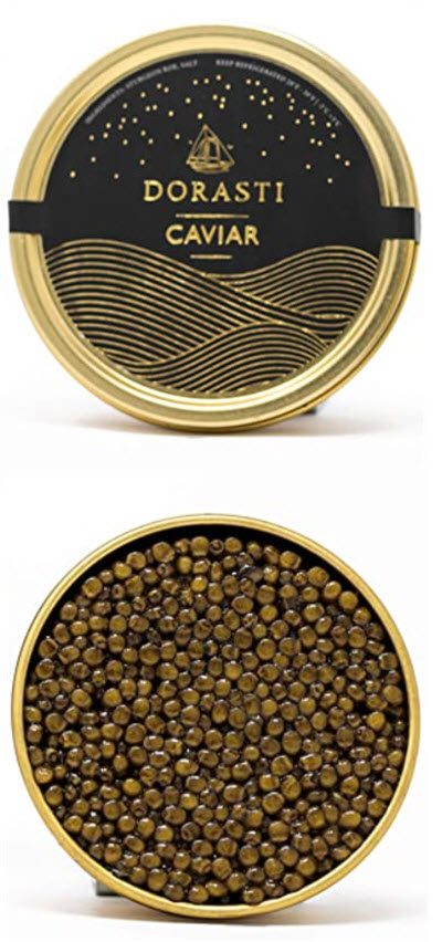 Kaluga hybrid caviar
